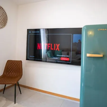 La Bulle D'or T3, Train Station, Parking, Whirlpool And Air Conditioning Apartment Montpellier